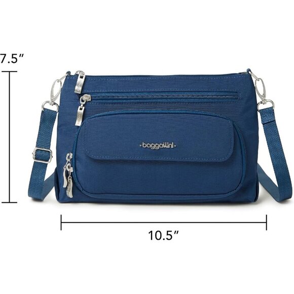 Baggallini Women's Original Everyday Bag, Versatile Crossbody Shoulder Bag - Picture 4 of 6